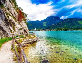 Lais Puzzle - Wanderung um den Bürglstein bei Strobl am Wolfgangsee, Salzkammergut, Österreich - 1.000 Teile