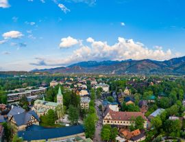 Lais Puzzle - Das Stadtzentrum von Zakopane und die Krupowki-Straße - 1.000 Teile