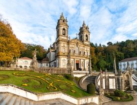 Lais Puzzle - Kloster Bom Jesus do Monte in Braga an einem warmen Abend, Portugal - 1.000 Teile