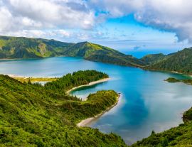 Lais Puzzle - Lagoa do Fogo auf der Insel São Miguel, Azoren - 1.000 Teile