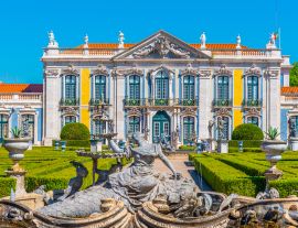 Lais Puzzle - Blick auf den Nationalpalast von Queluz in Lissabon, Portugal - 1.000 Teile