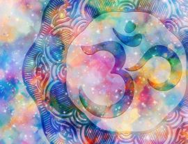 Lais Puzzle - Abstrakte Mandala Grafik-Design und Hinduismus Symbol mit Aquarell digitale Kunst Malerei - 1.000 Teile