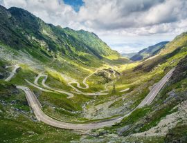 Lais Puzzle - Transfagarasan-Pass im Sommer. Überquerung der Karpaten in Rumänien - 1.000 Teile