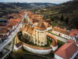 Lais Puzzle - Die Wehrkirche Valea Viilor in der Region Siebenbürgen in Rumänien - 1.000 Teile