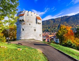 Lais Puzzle - Brasov, Weißer Turm, Siebenbürgen, Rumänien - 1.000 Teile