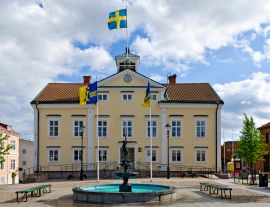 Lais Puzzle - Hauptplatz von Vimmerby - 1.000 Teile