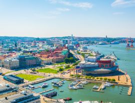 Lais Puzzle - Panoramablick auf Göteborg, Schweden - 1.000 Teile