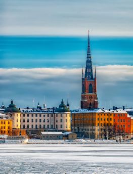 Lais Puzzle - Stockholm Gamla Stan Winterszene - 1.000 Teile