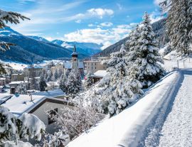Lais Puzzle - Panorama-Wanderpass über Davos, Schweiz - 1.000 Teile