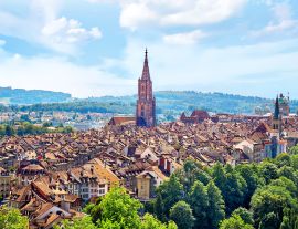 Lais Puzzle - Panoramablick auf Bern, Schweiz - 1.000 Teile