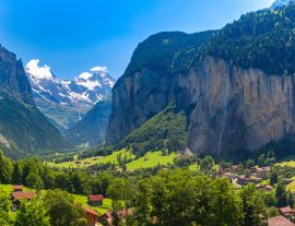 Lais Puzzle - Bergdorf Lauterbrunnen, Schweiz - 1.000 Teile