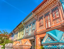 Lais Puzzle - Historische Gebäude in der Joo Chiat Road, Singapur - 1.000 Teile