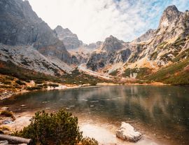 Lais Puzzle - Wandern im Nationalpark Hohe Tatra. HiIking von biele pleso zu Zelene pleso im Berg Vysoke Tatry, Slowakei - 1.000 Teile