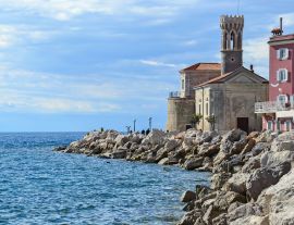 Lais Puzzle - Kirche in der Stadt Piran, Slowenien - 1.000 Teile