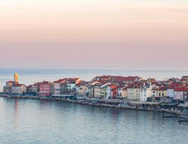 Lais Puzzle - Stadt Piran in den frühen Morgenstunden, Slowenien - 1.000 Teile