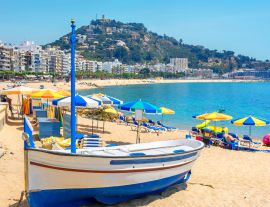 Lais Puzzle - Strand von Blanes. Costa Brava, Katalonien, Spanien - 1.000 Teile