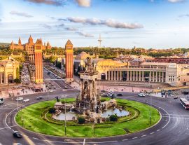 Lais Puzzle - Placa d'Espanya, Wahrzeichen in Barcelona, Katalonien, Spanien - 1.000 Teile