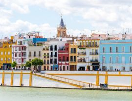 Lais Puzzle - Blick auf das Triana-Viertel in Sevilla, Spanien - 1.000 Teile