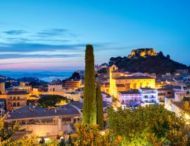 Lais Puzzle - Begur, Costa Brava, Katalonien, Spanien: am Abend - 1.000 Teile