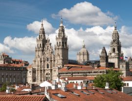Lais Puzzle - Blick auf die Kathedrale von Santiago de Compostela - 1.000 Teile