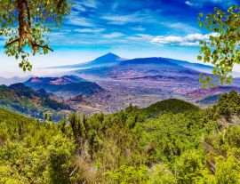 Lais Puzzle - Masca Tal.Kanarische Insel.Teneriffa.Spanien.Malerische Berglandschaft.Kaktus,Vegetation und Sonnenuntergang Panorama in Teneriffa - 1.000 Teile