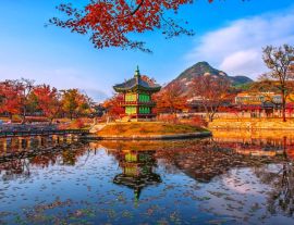 Lais Puzzle - Herbst am Gyeongbokgung-Palast in Seoul, Südkorea - 1.000 Teile