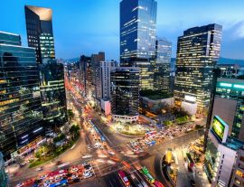 Lais Puzzle - Seoul Stadt bei Nacht Südkorea - 1.000 Teile