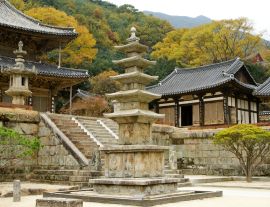 Lais Puzzle - Buddhistischer Tempel Hwaeomsa, Jirisan National Park, Südkorea - 1.000 Teile