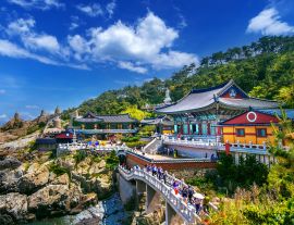 Lais Puzzle - Haedong Yonggungsa-Tempel und Haeundae-See in Busan, Südkorea - 1.000 Teile