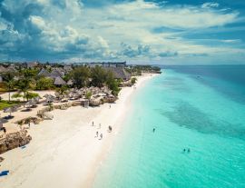 Lais Puzzle - Luftaufnahme des Nungwi Beach in Sansibar, Tansania - 1.000 Teile