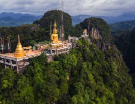 Lais Puzzle - Buddha auf dem Berggipfel des Wat Tham Seua (Tiger Cae), Krabi, Thailand - 1.000 Teile