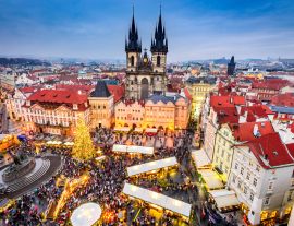 Lais Puzzle - Prag, Tschechische Republik - Weihnachtsmarkt - 1.000 Teile