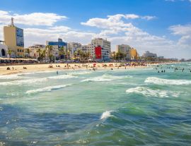 Lais Puzzle - Städtischer Strand in Sousse. Tunesien, Nordafrika - 1.000 Teile