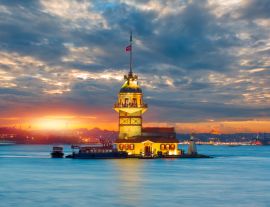 Lais Puzzle - Jungfernturm von Istanbul (kiz kulesi) - 1.000 Teile