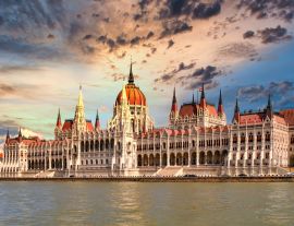 Lais Puzzle - Budapest, Donau und Parlament - 1.000 Teile