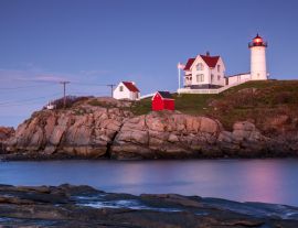 Lais Puzzle - Nubble-Leuchtturm, Cape Neddick, Maine, USA - 1.000 Teile