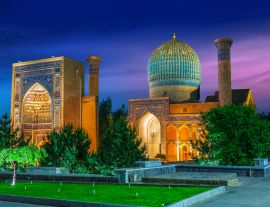Lais Puzzle - Guri Amir, ein Mausoleum des asiatischen Eroberers Timur in Samarkand, Usbekistan - 1.000 Teile