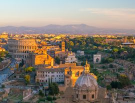 Lais Puzzle - Blick von oben auf die Skyline von Rom in Italien - 1.000 Teile