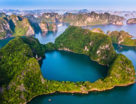 Lais Puzzle - Luftaufnahme der Ha Long Bay, Vietnam - 1.000 Teile