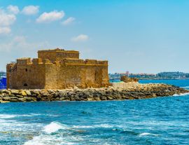 Lais Puzzle - Die Burg von Paphos auf Zypern - 1.000 Teile