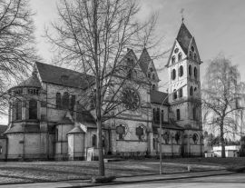 Lais Puzzle - Immerath (Erkelenz) Tagebau Garzweiler in schwarz weiß - 1.000 Teile