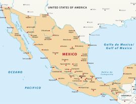 Lais Puzzle - Landkarte Mexiko - 1.000 Teile