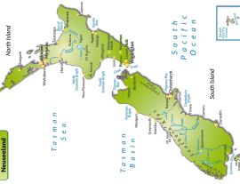 Lais Puzzle - Karte von Neuseeland - 1.000 Teile