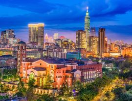 Lais Puzzle - Taipeh, Taiwan Skyline - 1.000 Teile