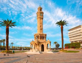 Lais Puzzle - Uhrenturm von Izmir am Konak-Platz, Türkei - 1.000 Teile