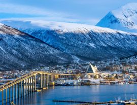 Lais Puzzle - Die Stadt Tromso im Winter - 1.000 Teile