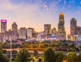 Lais Puzzle - Skyline von Charlotte, North Carolina, USA - 1.000 Teile