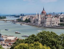 Lais Puzzle - Budapest - Parlamentsgebäude und Margaretenbrücke - 1.000 Teile