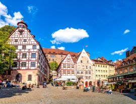 Lais Puzzle - Nürnberg, Beim Tiergärtnertor, Kaiserburg - 1.000 Teile