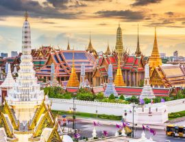 Lais Puzzle - Bangkok, Thailand mit dem Tempel des Smaragdbuddhas und dem Großen Palast - 1.000 Teile